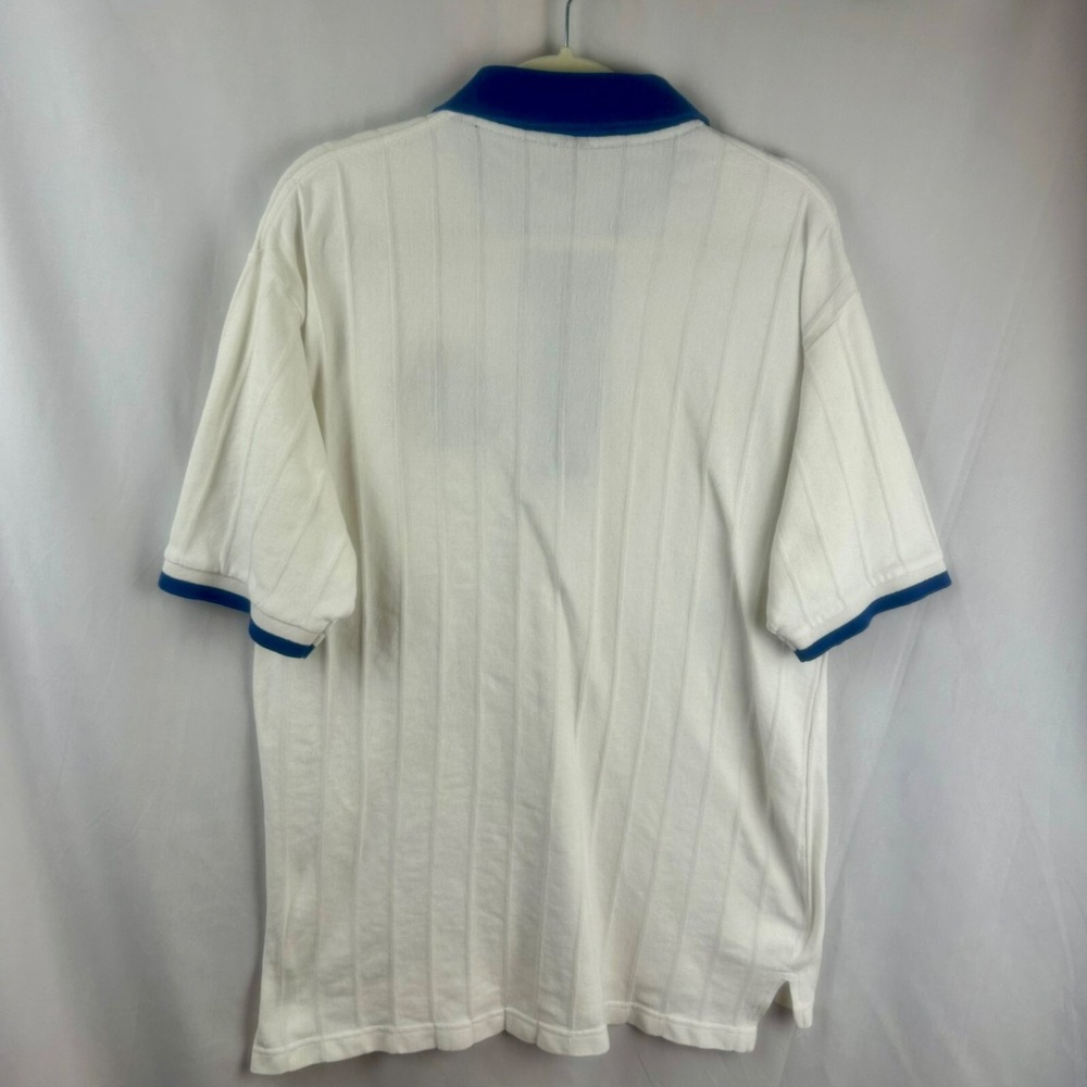 Vintage‎ 90s Richard Petty Nascar Georgia Pacific Polo Shirt Men Large White - Picture 6 of 7